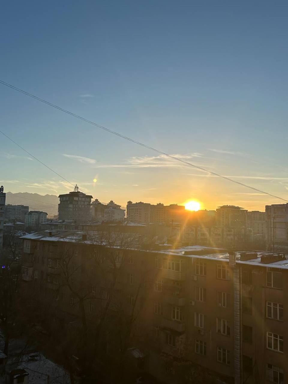 1-Room Apart. 21 On Usenbaeva 52 Near Eurasia Shopping Center Bishkek Ngoại thất bức ảnh